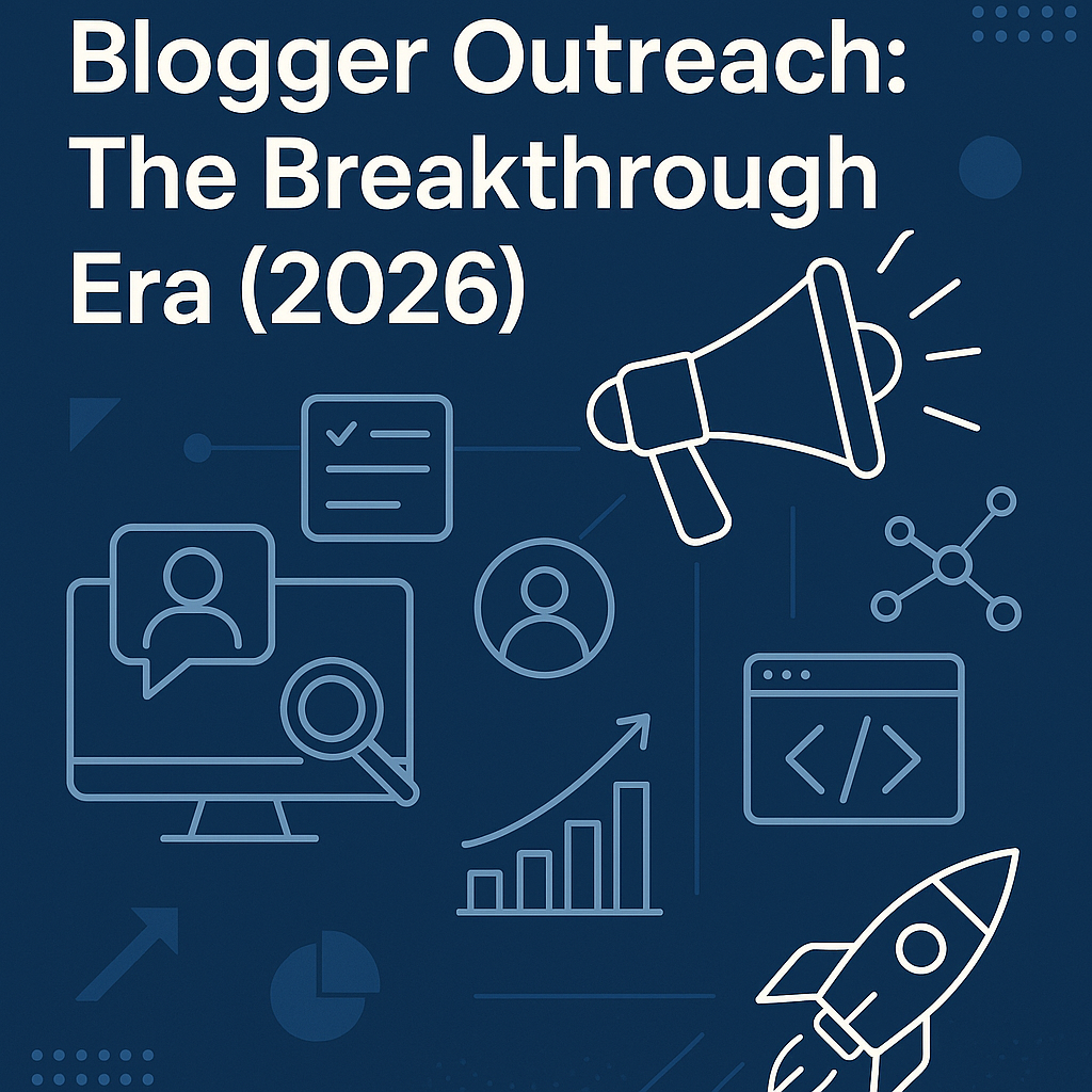 Blogger Outreach Breakthrough era