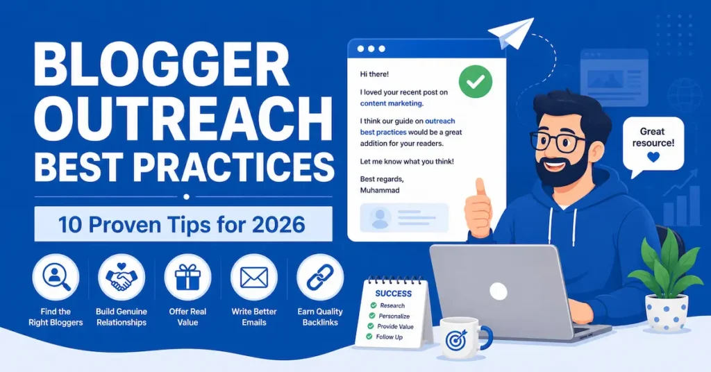 blogger outreach best practices 2026