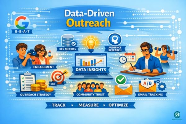 Illustration highlighting data‑driven decision‑making with charts, analytics, and digital insights