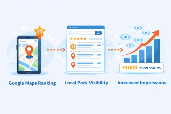 local seo visibility and rankings