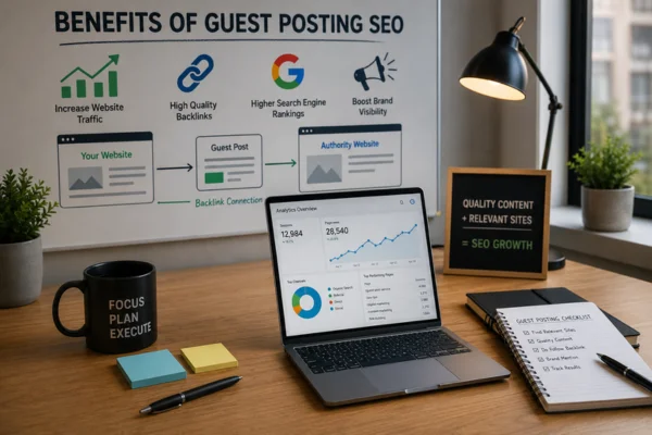 Benefits of guest posting in SEO