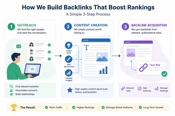 link building process steps
