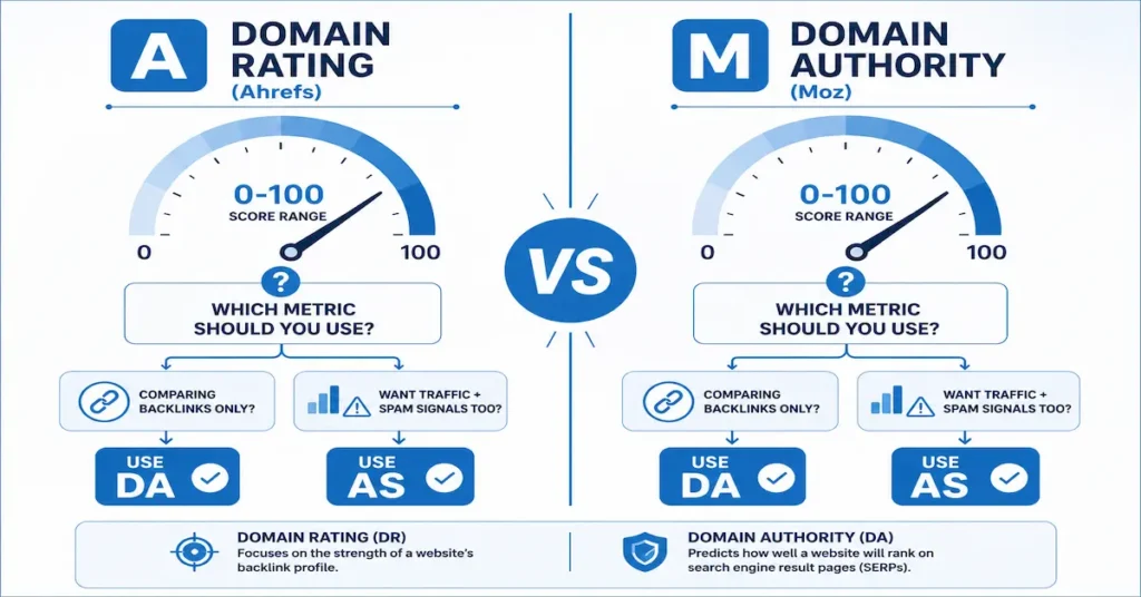 domain rating vs domain authority